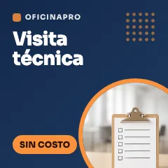 Flyer de la visita técnica sin costo